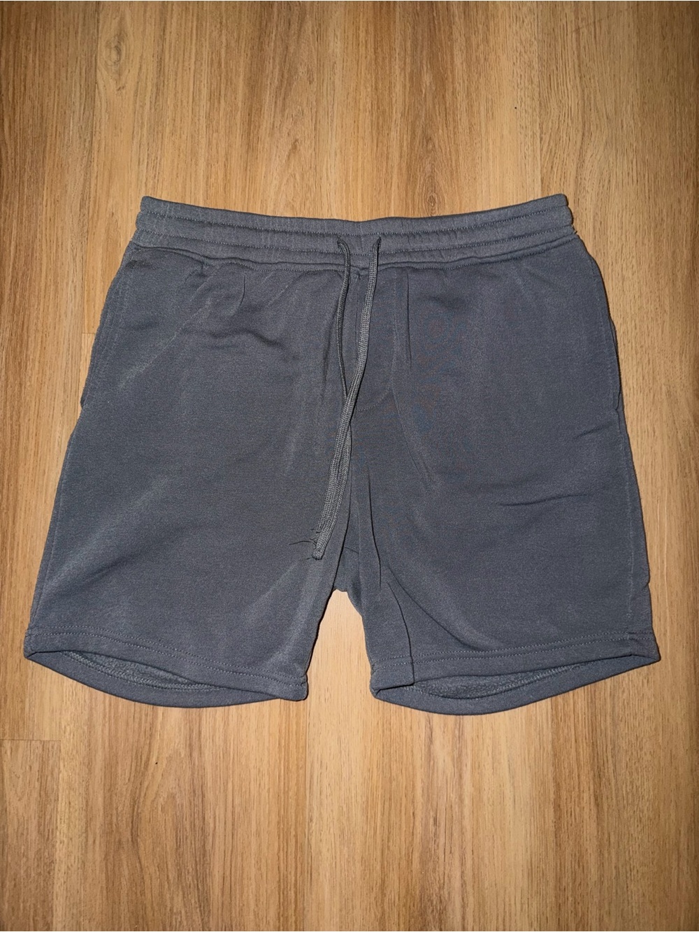 Men's Casual Drawstring Shorts - Charcoal Gray & Black 2 Pack Shorts